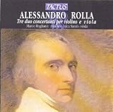 ｜Alessandro Rolla: Tre duo concertani per violino e viola