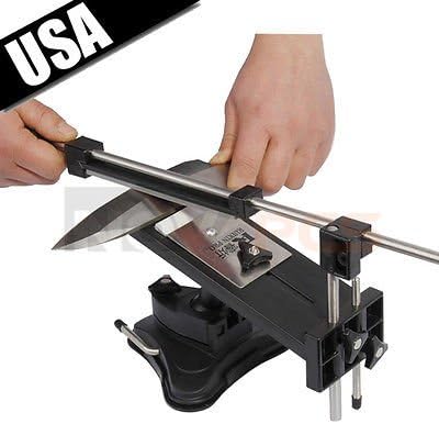 Kitchen Sharpening Knife Sharpener System Fix-angle With 4 Stones