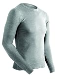 Coldpruf Men Platinum Long Sleeve Crew (Large, Heather Grey) 413JiHPycML. SL160 Coldpruf Men Platinum Long Sleeve Crew (Large, Heather Grey)