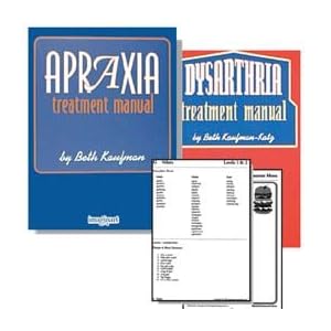 Apraxia and Dysarthria Treatment Manuals Combination - Book - Model 559004 by Sammons Preston