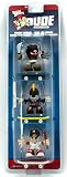 Tech Deck Dude Evolution 3- Figure Set: #052 Ronin, # 016 Super Finger, and # 024 Homer