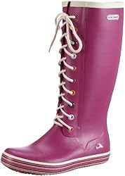Viking RETRO SPRINKLE 1-33100-17, Damen Gummistiefel, Pink (fuchsia 17), EU 37