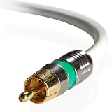 Mediabridge Ultra Series - Dual Shielded Subwoofer Cable - RCA to RCA Pro Grade Connectors (8 Feet)