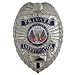 HWC Private Investigator Nickel Breast Badge