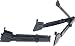 Stagg SG-A106UBK Universal Folding Guitar Stand for Acoustic/Electric Guitar - Black