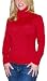 Polo Ralph Lauren Womens Wool Turtleneck Sweater Shirt Red Merino Wool Medium