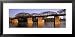Bridge over the River, L and N Bridge, Ohio River, Covington, Kentucky, USA Framed Art Poster Print by Panoramic Images, 31x15