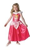 Disney - I-881853M - Déguisement - Costume Classique la Belle au Bois Dormant - Robe en Satin Rose et Tour de Cou - Taille M