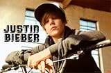 Buy : Justin Bieber (Bike) Music Poster Print - 22x34