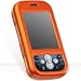 New Rubberized Hard Cover for LG Neon GT365 Orange Protective Case