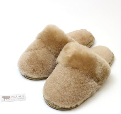 NEW Mouton slippers! Mouton Room Shoes of eliminating cold! feet warm because it is natural wool genuine I was! To wear indoor use only men's one-size-fits-all who OK UGG (UGG) emu of (emu) fans can! (japan import)