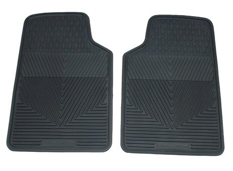 1997-2002 Jeep Wrangler Black All Weather Floor Mats