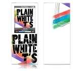 MusicSkins MS-PWT30005 iPod Nano- 4th Gen- Plain White T s- Rainbow Skin