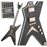 Black Gold ML Electric Guitar ( Trans Black ) - B000K67VF6
