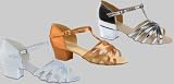 119C Girls' Sandal with a 1.5 Cuban Heel (sizes Girls' 1 - Women's 8)