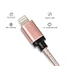 Zkomori iPhone Lightning to USB Cable 2Pack 6ft Nylon Braided Cord for iPhone SE/5/6/6s/Plus/iPad Mini/Air/Pro