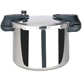 Sitram PSIFOAU08, Pentola a pressione Sitraforza da 8 L in acciaio inox Sitram PSIFOAU08, Pentola a pressione Sitraforza da 8 L in acciaio inox