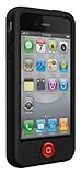 SwitchEasy Colors Silicone Case for iPhone 4 (Stealth) (Fits AT&T iPhone)