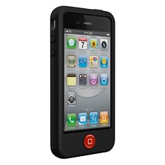 SwitchEasy Colors Silikonh�lle f�r Apple iPhone 4 4S schwarz Black colours