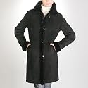 BGSD Women's Spanish Merino Shearling Walking Coat