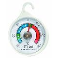 Fridge Or Freezer Thermometer 52 mm Dial, Colour Coded Zones. Ideal For Home, Restaurants, Bars, Cafes