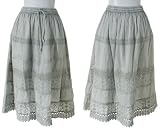 ROMEO & JULIET COUTURE Eyelet and Crochet Peasant Skirt