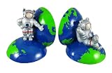 Cool Astronaut Globe Bookends Book Ends Space NASA