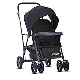 JOOVY Caboose Graphite Stand On Tandem Stroller, Black