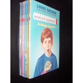 Marvin Redpost 6 Book Set – Louis Sachar – Volumes 1, 2. 3, 5, 6, & 8: Kidnapped at Birth?/Why Pick on Me?/Is He a Girl?/Class President/A Flying Birthday Cake/A Magic Crystal? (Paperback)