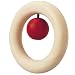 Plan Toys Natural Wood Baby Rattle Teething Ring - Ring