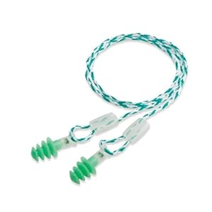 Clarity Reusable Earplugs Style: Size Group:Small, Color:Green/Clear (1005328)