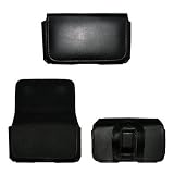 Executive Black Horizontal Leather Side Case Pouch with Belt Clip and Belt Loops for Samsung Captivate i897 413K h0HmVL. SL160 Executive Black Horizontal Leather Side Case Pouch with Belt Clip and Belt Loops for Samsung Captivate i897