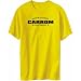 T-Shirt Mens Yellow " Honor Student Carrom University " Sports