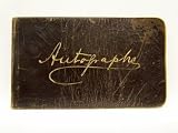 South New Berlin NY Autograph Album Jessie Steere 1880s