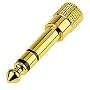 Hama Audio Adapter 3.5 mm Female Jack Stereo - 6,3 mm Male Plug Stereo
