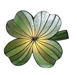 Tiffany Shamrock Accent Lamp