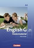 Produkt-Bild: English G 21 Ausgabe A. Band 4. 8. Schuljahr. F&ouml;rdermaterial Kopiervorlagen