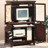 Home Styles Furniture Solid Wood Computer Armoire