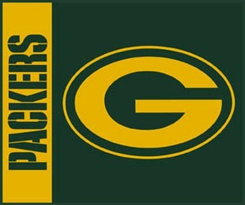 Buy Green Bay Packers Big and Bold Collection Blanket by Biederlack