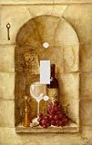 Wine Arch with Grapes Decorative Switchplate Cover