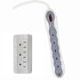 Globe 7725201 Home Surge Protector Set, Combo Pack, with 4-Ft Cord