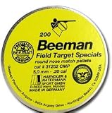 Beeman Field Target Specials .20 Cal, 11.45 Grains, Round Nose, 200/Tin