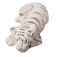 Tiger, White - Snoozer Sandicast Figurine