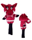 Arkansas Razorbacks NCAA Mascot Golf Club Head Cover NCAA College Athletics