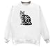 american shorthair - American Shorthair- Image - Sweatshirt T-Shirt, White, XX-Large
