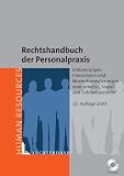 Rechtshandbuch der Personalpraxis, m. CD-ROM
