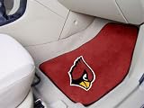 Arizona Cardinals Printed Carpet Car Mat 2 Piece Set