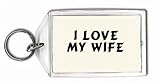 I love my wife Keychain