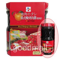 ■コストコ■お肉が柔らかく！【韓国直輸入】梨プルコギヤンニム 韓国焼肉のタレ 840g X 2個