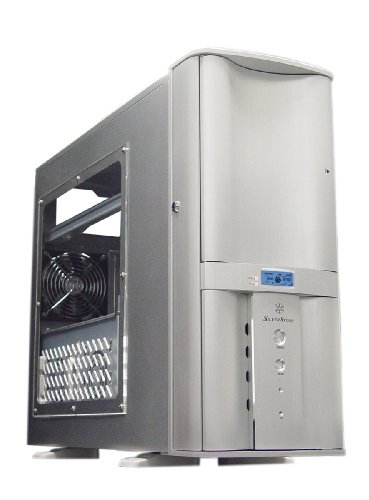 SilverStone TJ05SX Aluminum Front Panel With Side Panel Standard ATX Computer Case (Silver) SilverStone TJ05SX Aluminum Front Panel With Side Panel Standard ATX Computer Case (Silver)